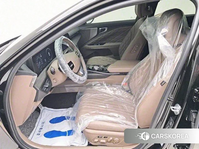 Kia K8 Hybrid 2024 Черный из Кореи, фото 2