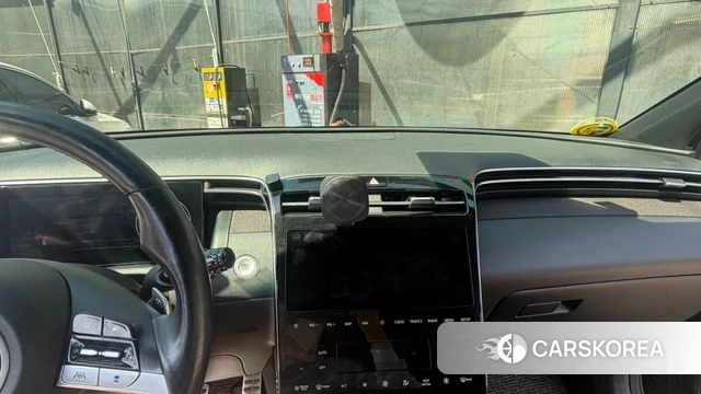 Hyundai Tucson Hybrid (NX4) 2021 Серый из Кореи, фото 2