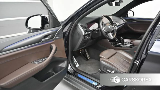 BMW X4 (G02) 2021 Черный двухцветный из Кореи, фото 2