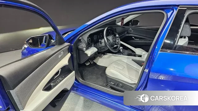 Hyundai Avante (CN7) 2021 Синий из Кореи, фото 2