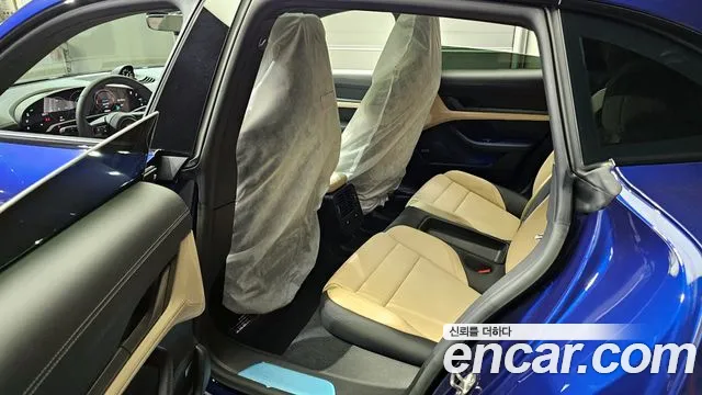 Porsche Taycan 2024 Синий из Кореи, фото 2