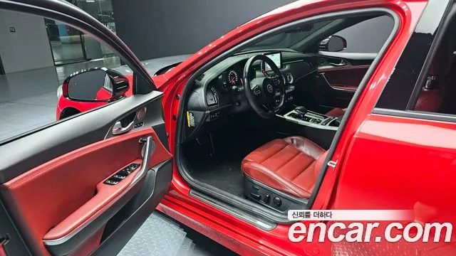 Kia Stinger 2020 Красный из Кореи, фото 2