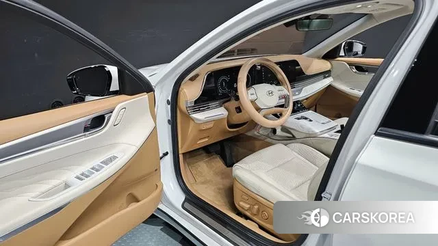 Hyundai The New Grandeur IG Hybrid 2021 Белый из Кореи, фото 2