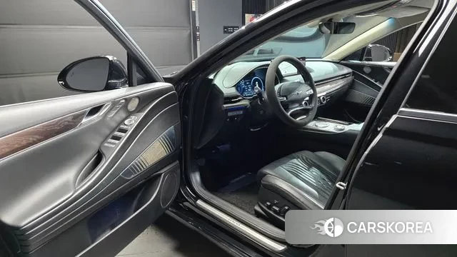 Genesis G80 (RG3) 2021 Черный из Кореи, фото 2