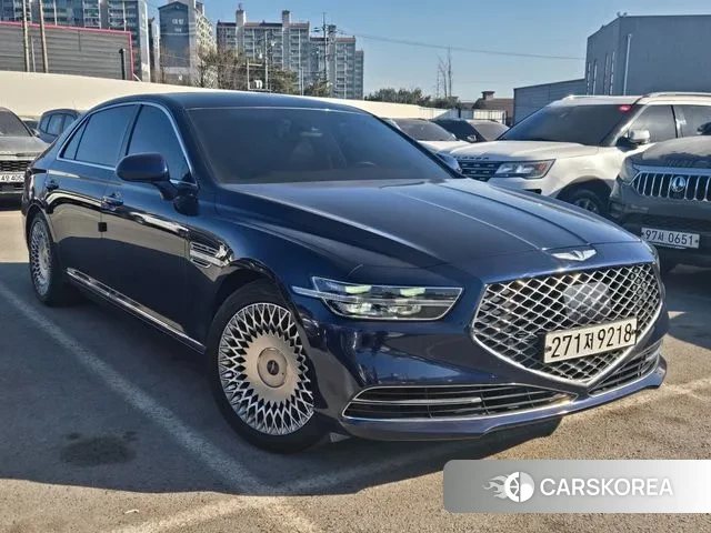 Genesis G90 2020 Синий из Кореи, фото 2