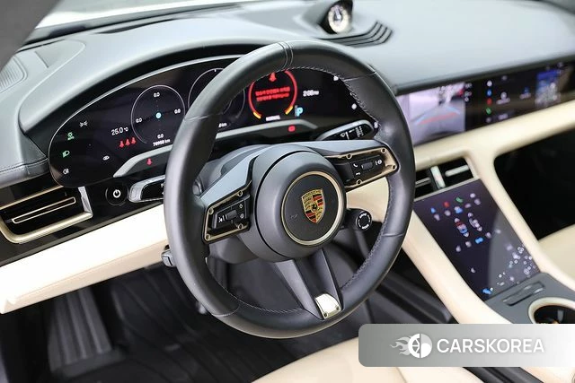 Porsche Taycan 2021 Белый из Кореи, фото 2