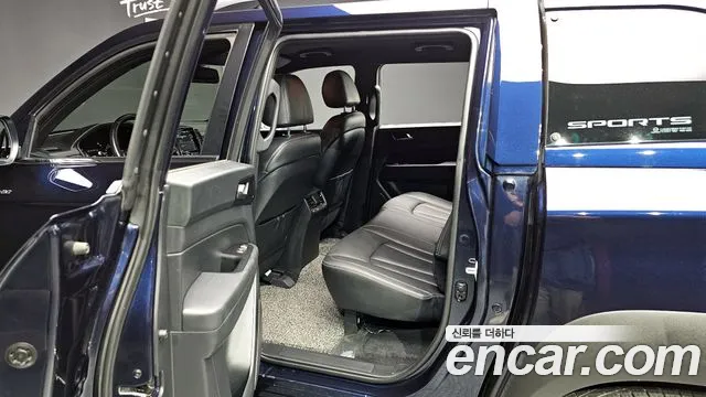 Ssangyong Rexton Sports 2019 Синий из Кореи, фото 2