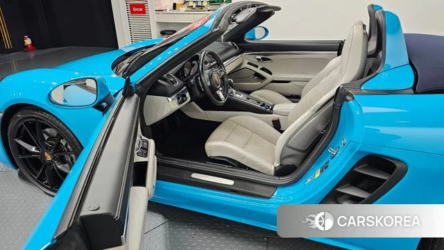 Porsche 718 Boxster 2018 Синий нефрит из Кореи, фото 2