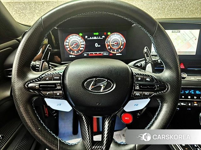 Hyundai Avante (CN7) 2022 Черный из Кореи, фото 2