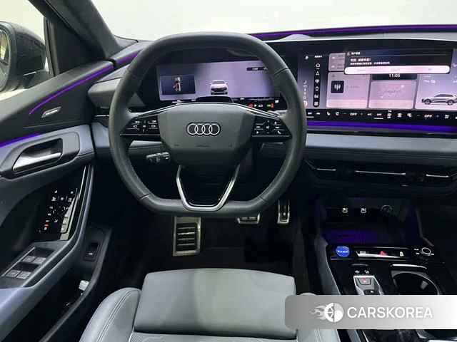 Audi Q6L e-tron 2025 Серебристо-серый из Китая, фото 2