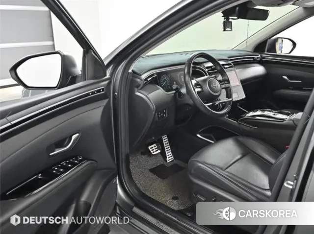 Hyundai Tucson Hybrid (NX4) 2021 Серый из Кореи, фото 2