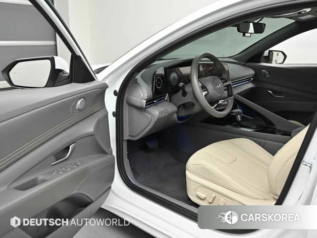 Hyundai Avante (CN7) 2022 Белый из Кореи, фото 2