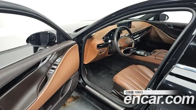 Genesis G80 (RG3) 2022 Черный из Кореи, фото 2