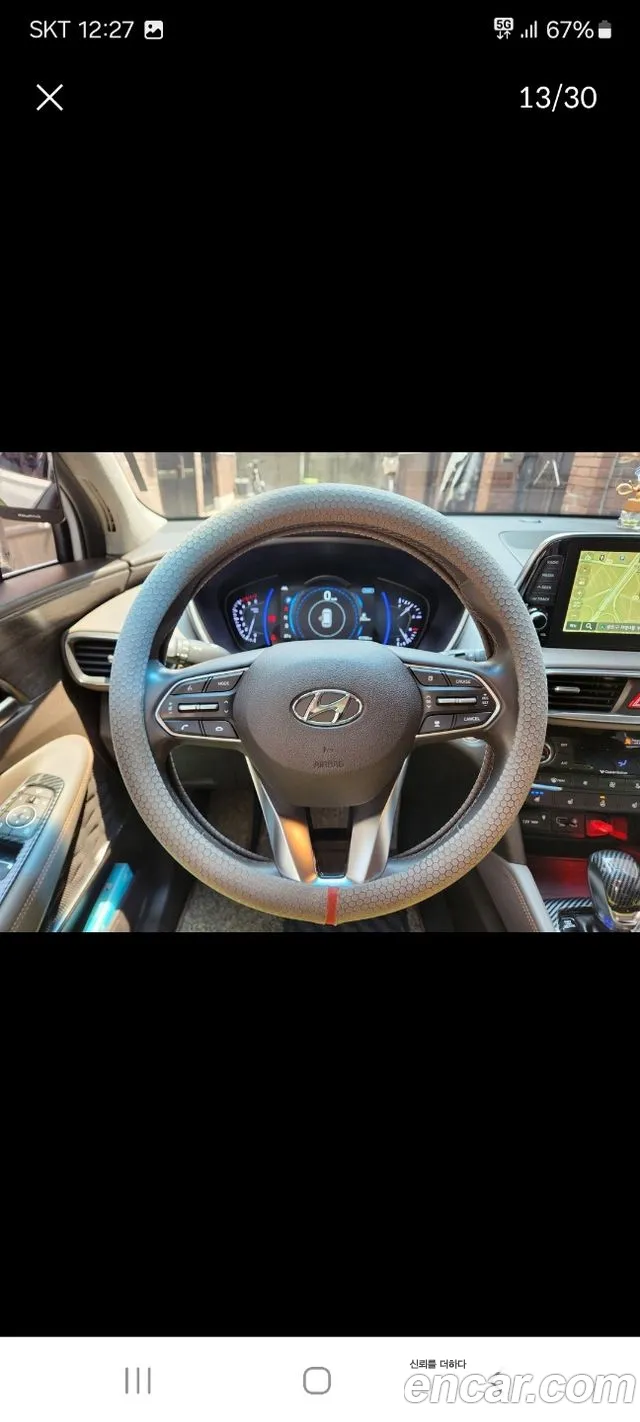 Hyundai Santa Fe TM 2018 Белый из Кореи, фото 2