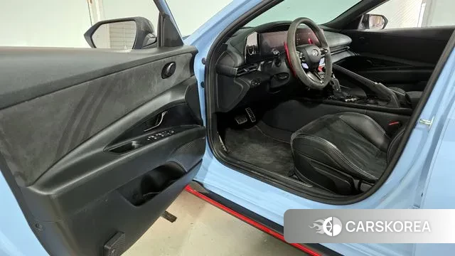 Hyundai Avante (CN7) 2023 Небесно-голубой из Кореи, фото 2