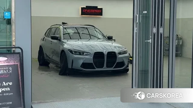 BMW M3 (G80) 2025 Серебристо-серый из Кореи, фото 2