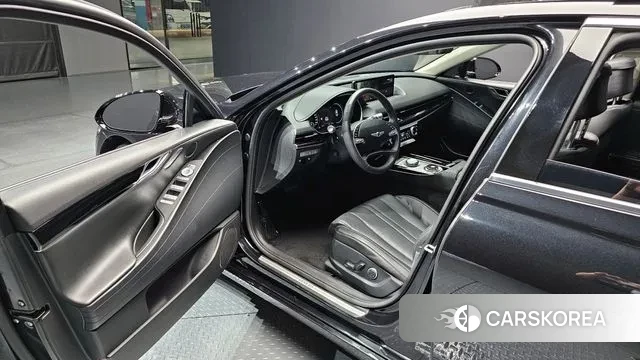 Genesis G80 (RG3) 2023 Черный из Кореи, фото 2
