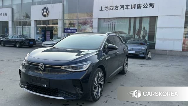 Volkswagen ID.4 CROZZ 2024 Синий из Китая, фото 2