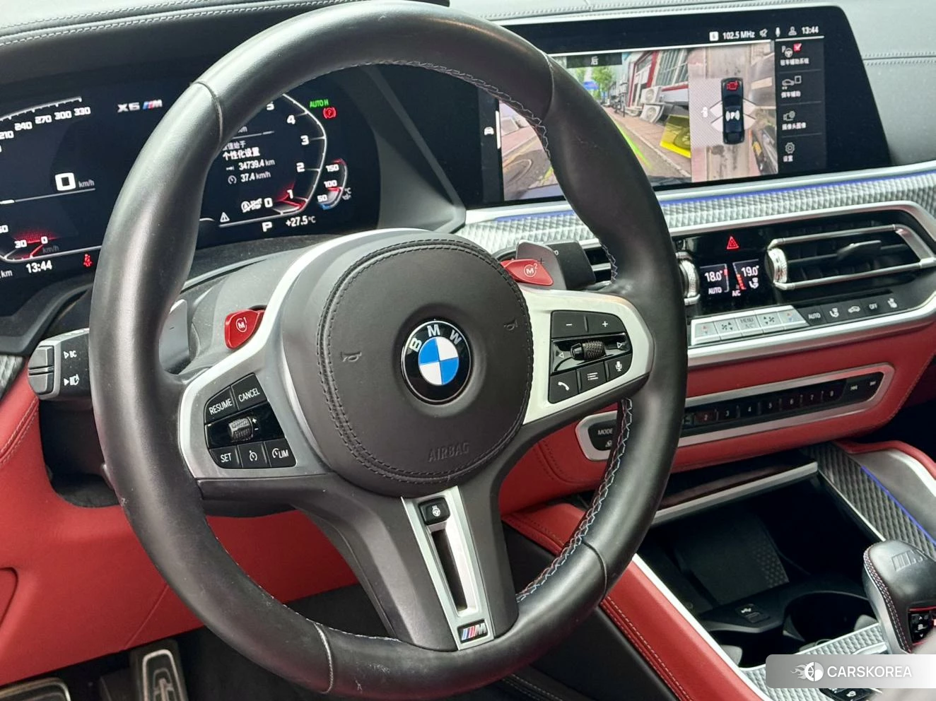 BMW X6 M 2021 Черный из Китая, фото 2