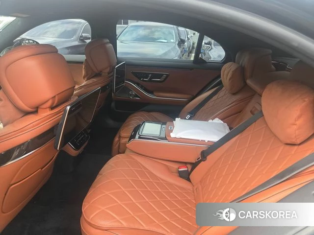 Mercedes-Benz S-Class W223 2021 Темно-зеленый из Кореи, фото 2