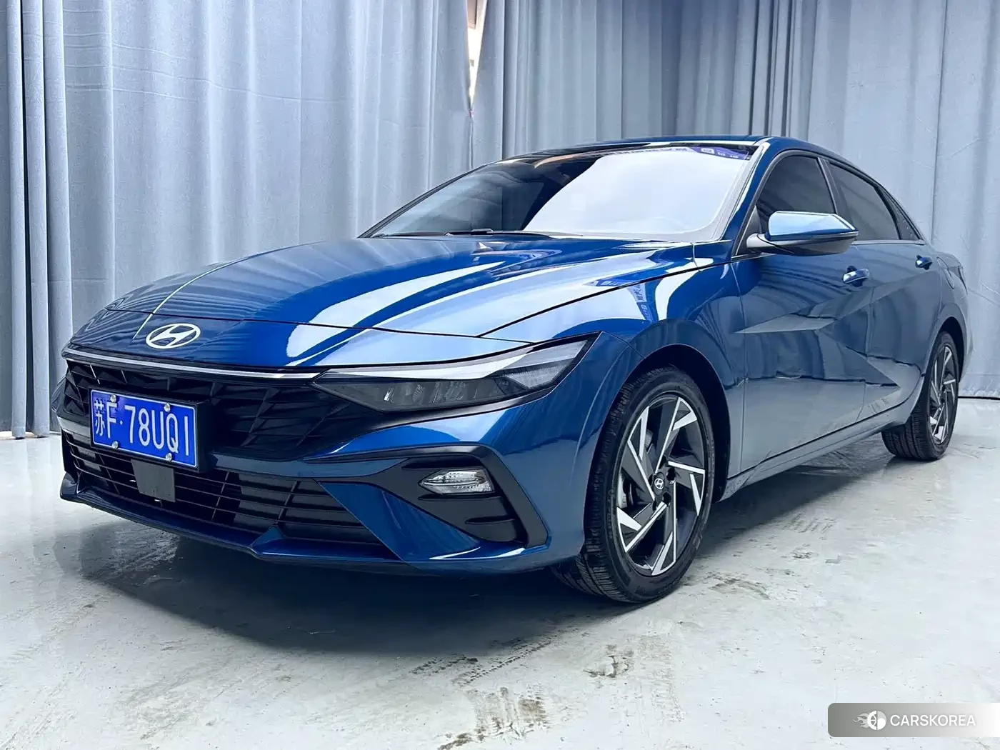 Hyundai Elantra 2024 Синий из Китая, фото 2