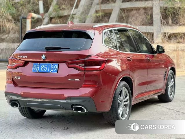 BMW X3 2021 Красный из Китая, фото 2