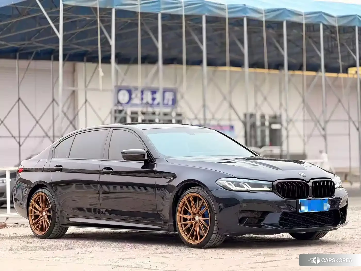 BMW 5 series 2019 Черный из Китая, фото 2