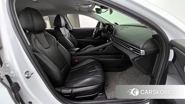 Hyundai Avante Hybrid (CN7) 2020 Белый из Кореи, фото 2