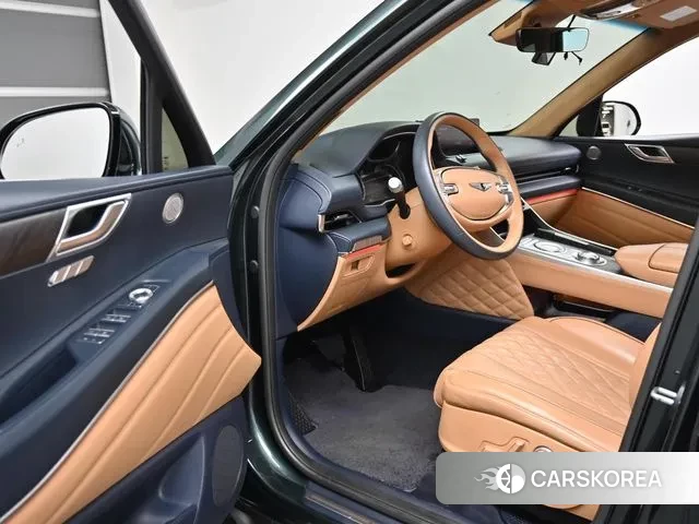 Genesis GV80 2021 Темно-зеленый из Кореи, фото 2