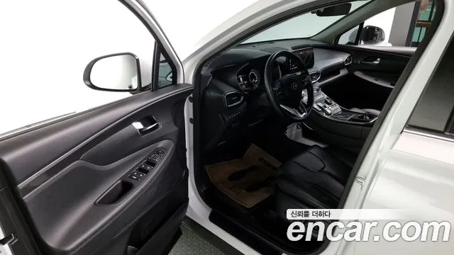 Hyundai The New Santa Fe 2023 Белый из Кореи, фото 2