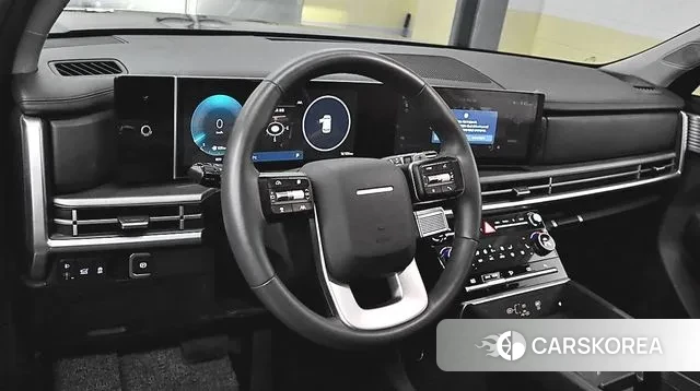 Hyundai Santa Fe (MX5) 2024 Черный из Кореи, фото 2