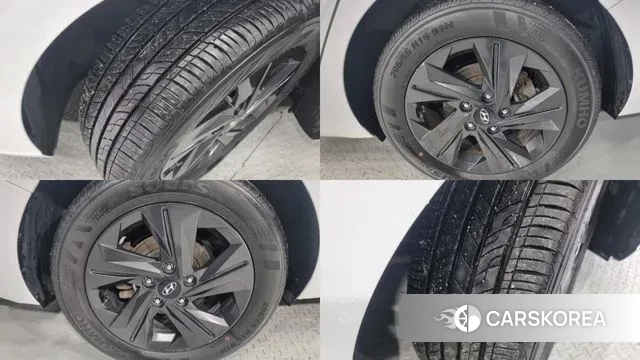 Hyundai Avante Hybrid (CN7) 2021 Белый из Кореи, фото 2