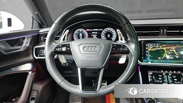 Audi A7 (4K) 2020 Белый из Кореи, фото 2