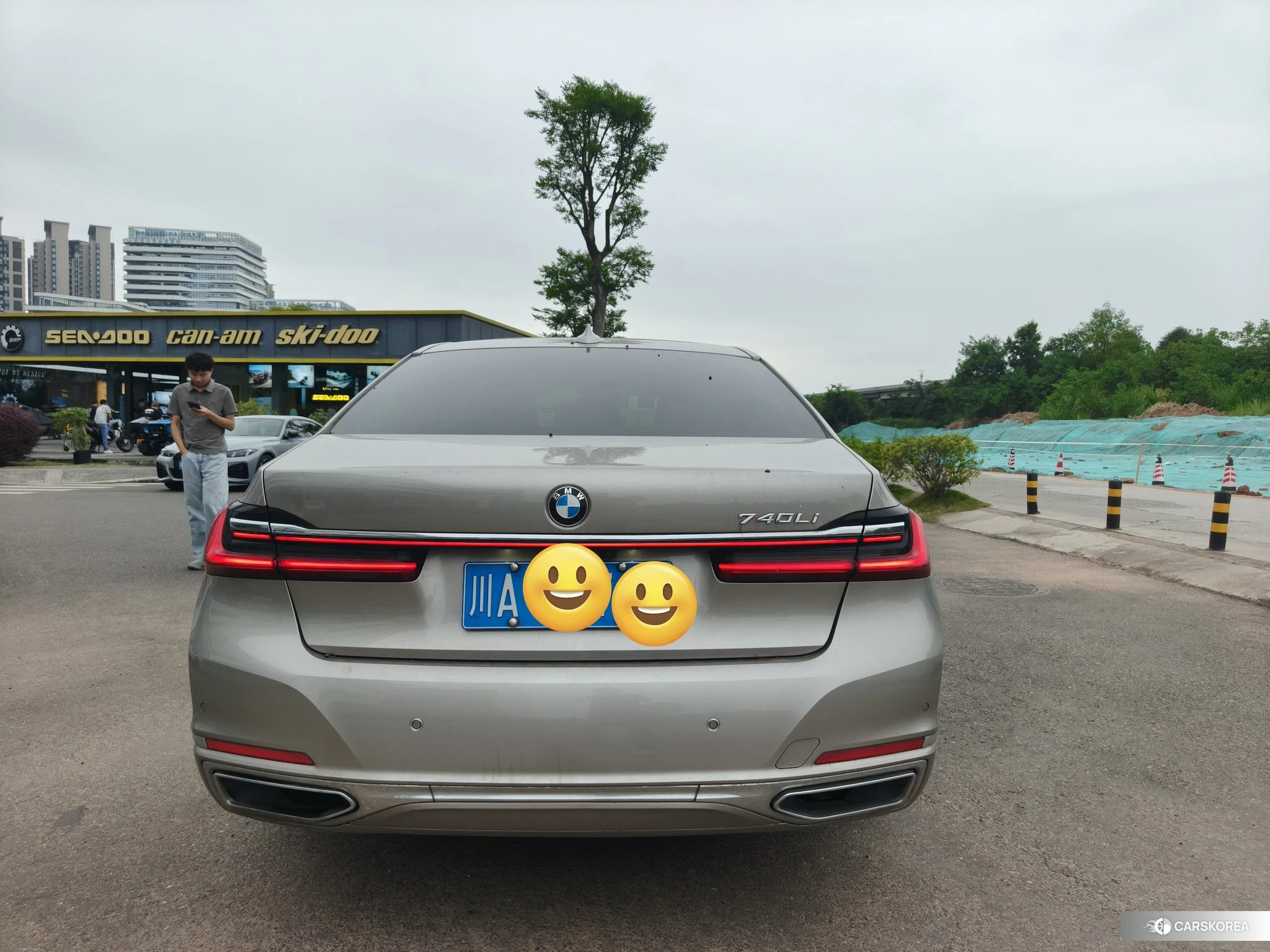 BMW 7 series 2021 Шампань из Китая, фото 2