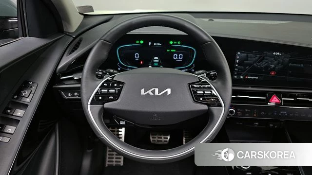 Kia Di Ol Nu Niro 2022 Зеленый из Кореи, фото 2