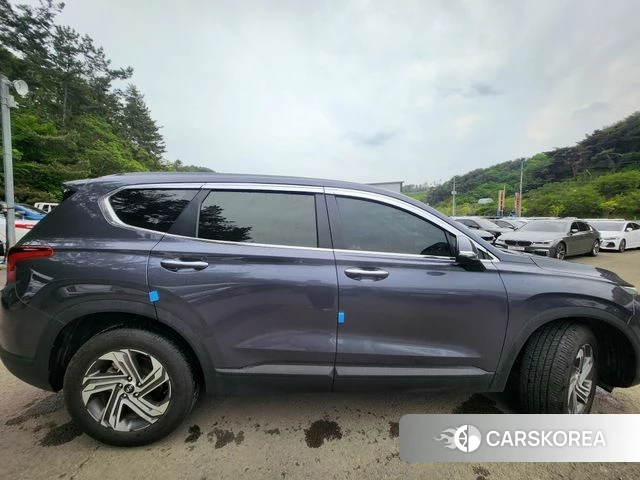 Hyundai The New Santa Fe 2021 Синий из Кореи, фото 2