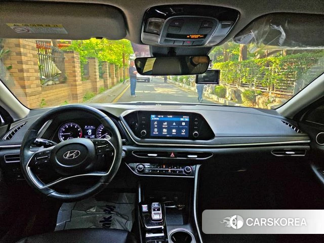 Hyundai Sonata (DN8) 2019 Белый из Кореи, фото 2