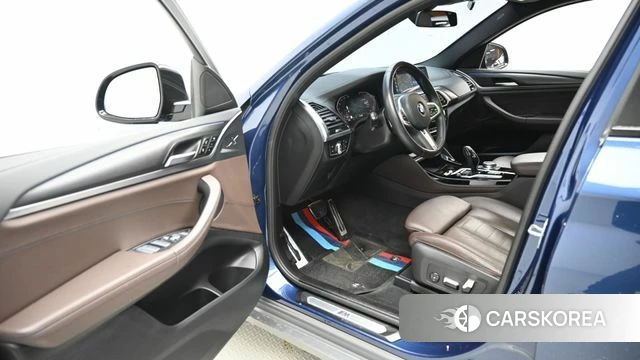 BMW X4 (G02) 2021 Синий из Кореи, фото 2