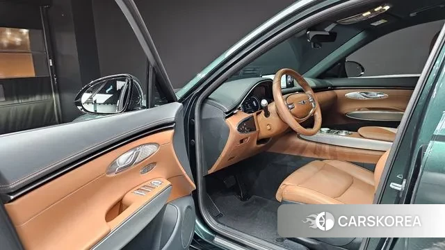 Genesis GV70 2021 Темно-зеленый из Кореи, фото 2