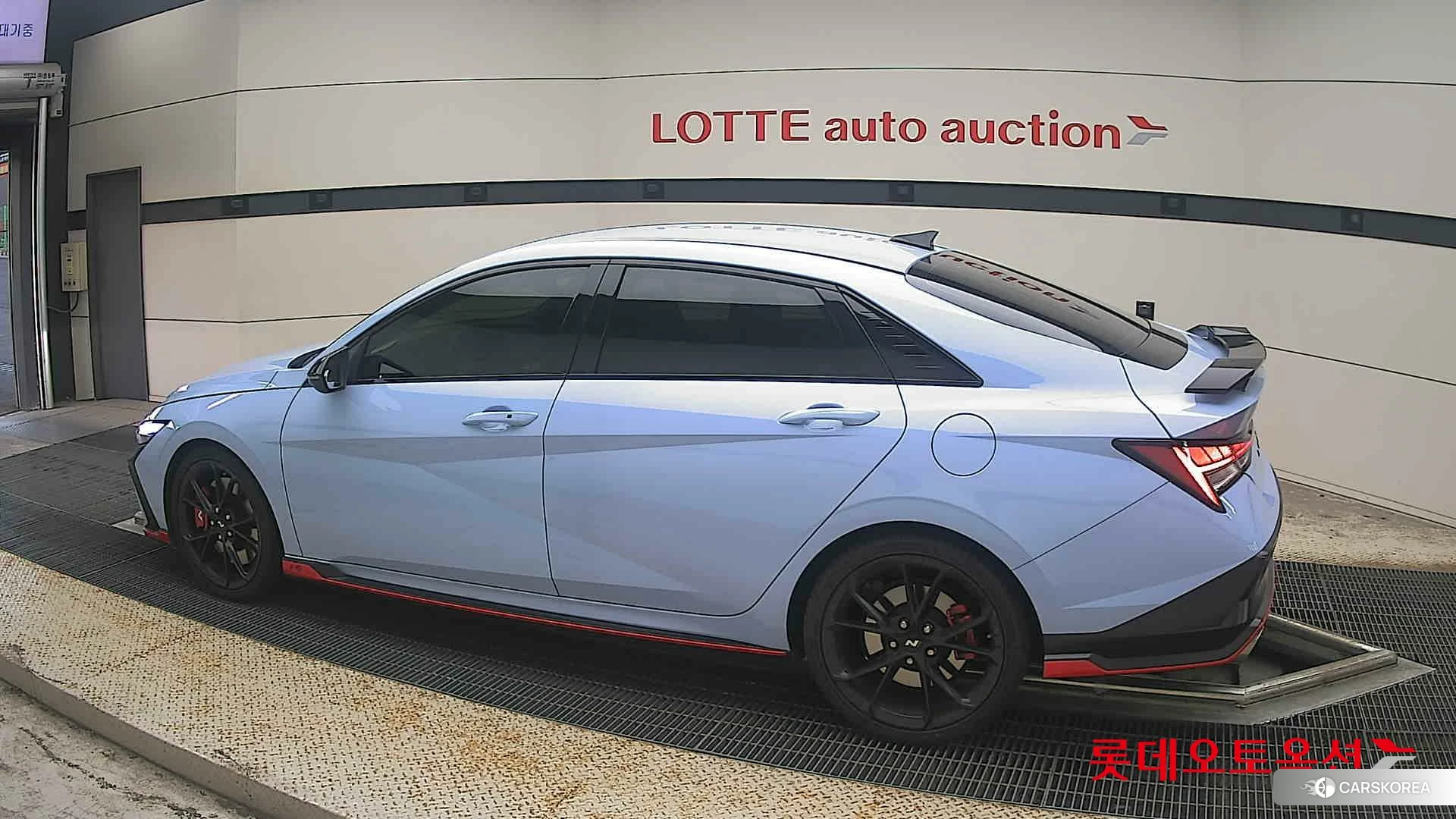 Hyundai Avante N 2024 Performance Blue из Кореи, фото 2