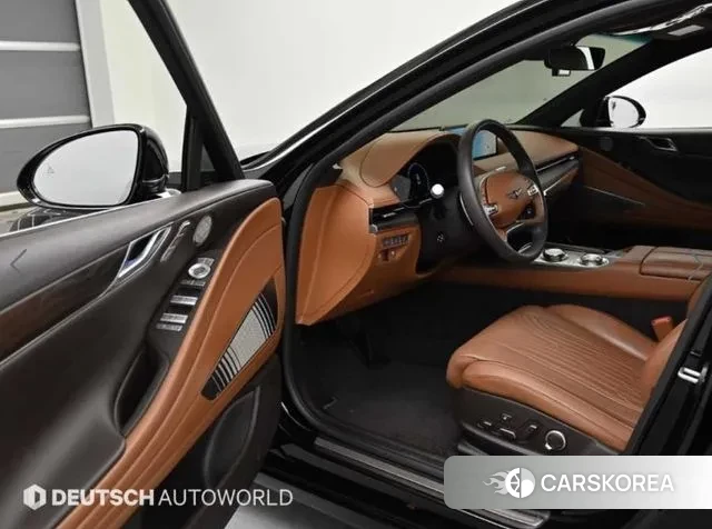 Genesis G80 (RG3) 2023 Черный из Кореи, фото 2