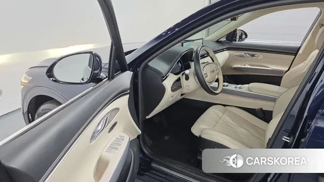 Genesis GV70 2021 Синий из Кореи, фото 2