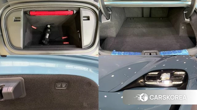 Porsche Taycan 2023 Небесно-голубой из Кореи, фото 2