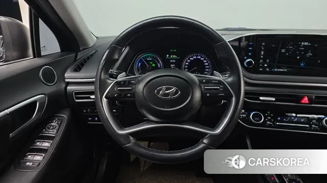 Hyundai Sonata Hybrid (DN8) 2022 Черный из Кореи, фото 2