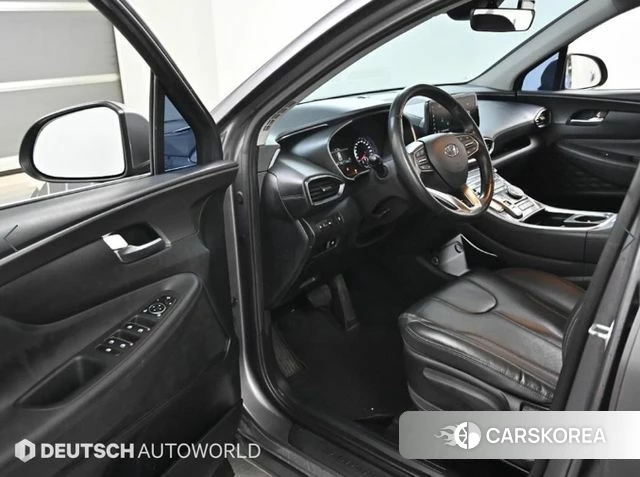 Hyundai The New Santa Fe 2021 Серебристо-серый из Кореи, фото 2