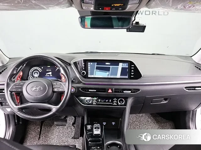 Hyundai Sonata (DN8) 2022 Белый из Кореи, фото 2