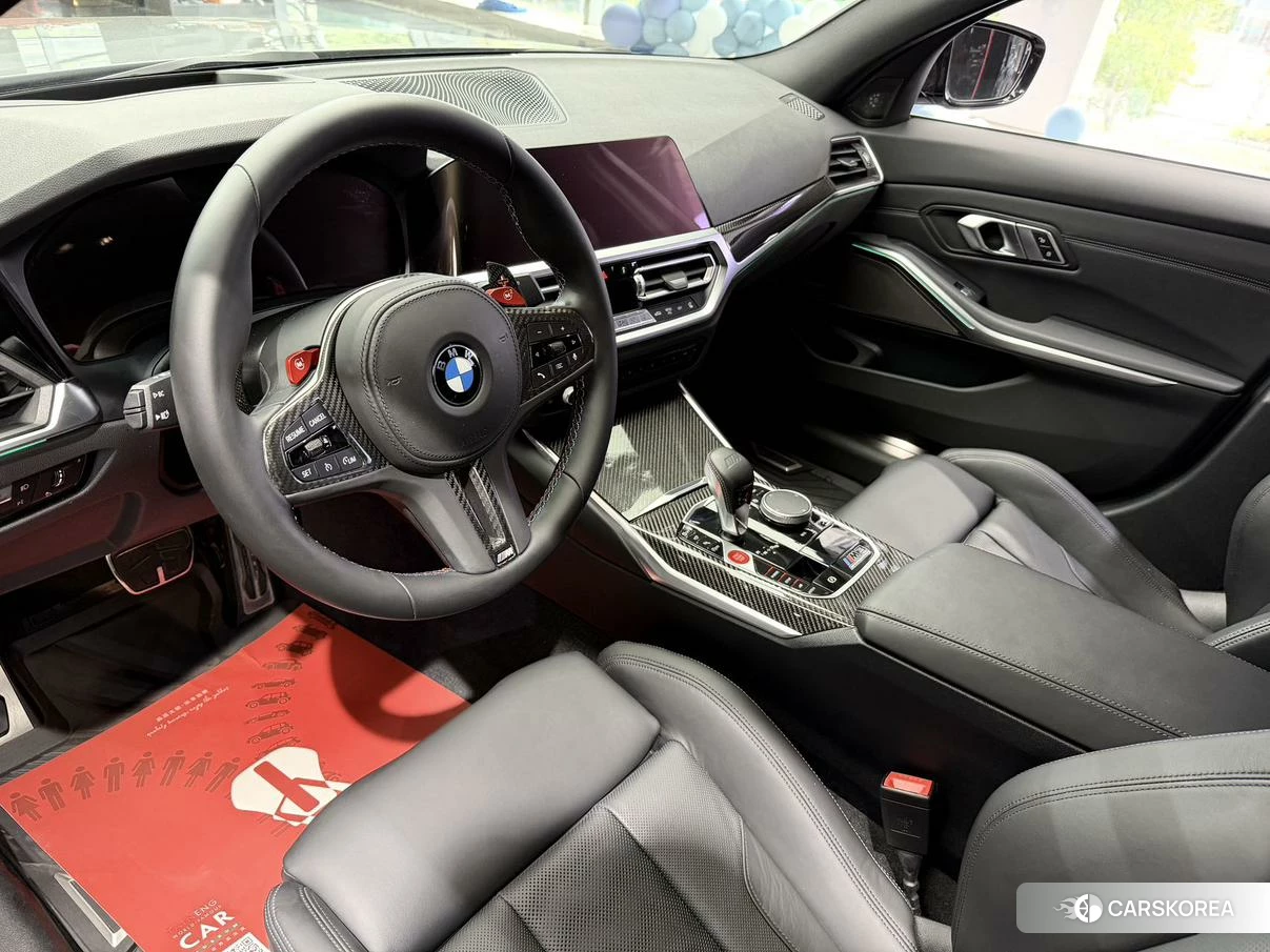 BMW M3 2021 Серебристо-серый из Китая, фото 2