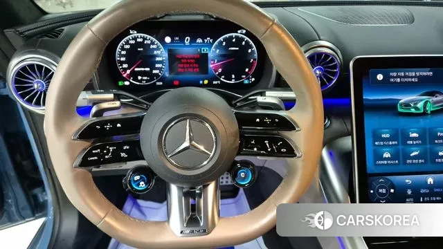 Mercedes-Benz SL-Class R232 2024 Небесно-голубой из Кореи, фото 2