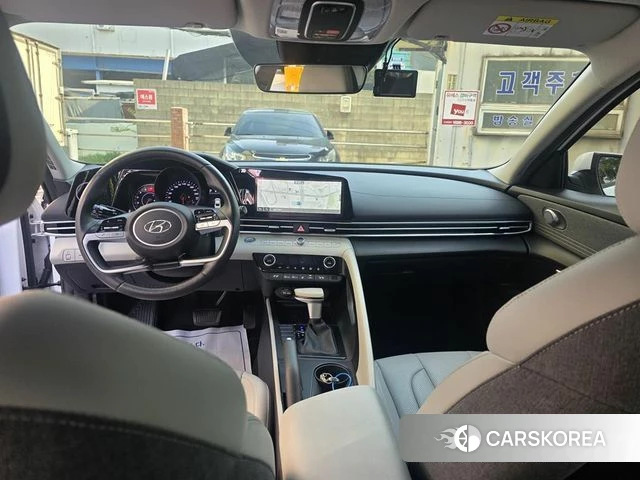 Hyundai Avante (CN7) 2022 Белый из Кореи, фото 2