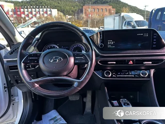 Hyundai Sonata (DN8) 2019 Белый из Кореи, фото 2